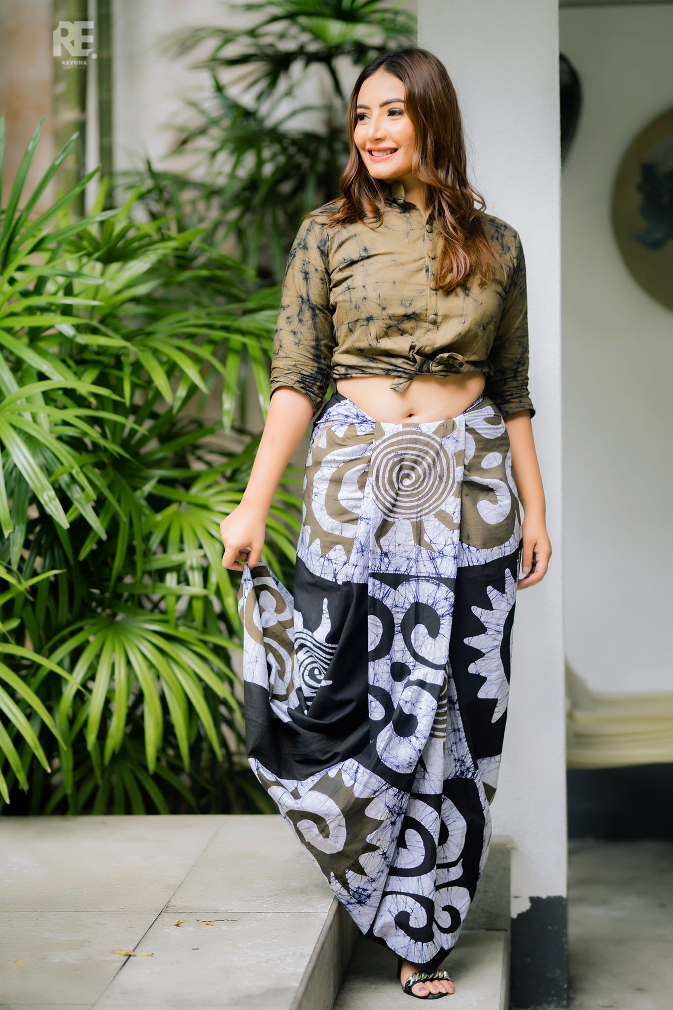 Cotton batik lungi for women